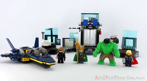 ▻ 6868 Hulk's Helicarrier Breakout: The Artifex review - HOTH BRICKS